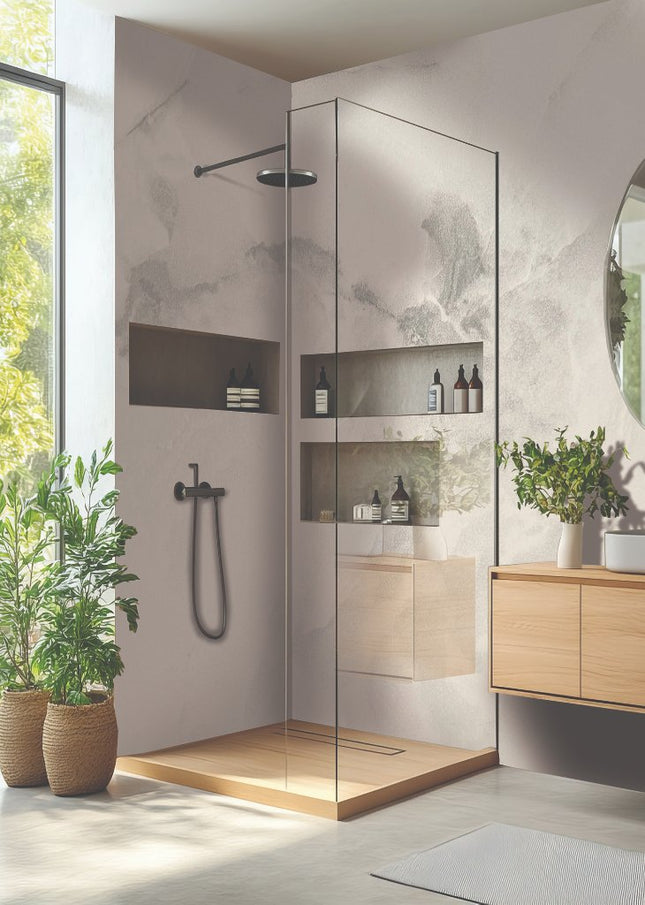 DuraPanel 5000 Series Onyx Matt Plywood Shower Wall Panel | 11mm