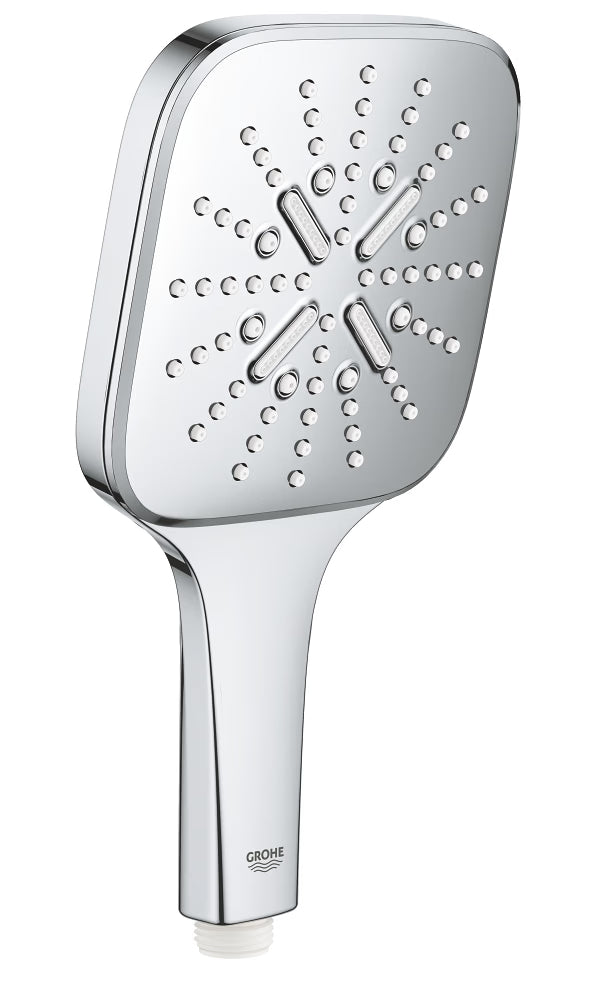 GROHE Rainshower SmartActive 130 Cube Hand Shower - Chrome