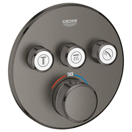 Grohe Grohtherm SmartControl Concealed Thermostat with 3 Valves | Chrome & Colour Finishes