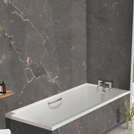 DuraPanel 7000 Series Ferro Graphite Matt Shower Wall Panel | 2420 × 1185 × 12mm