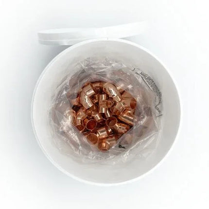 180 x Copper End Feed Fittings Bucket | Elbows Tees Reducers | WRAS