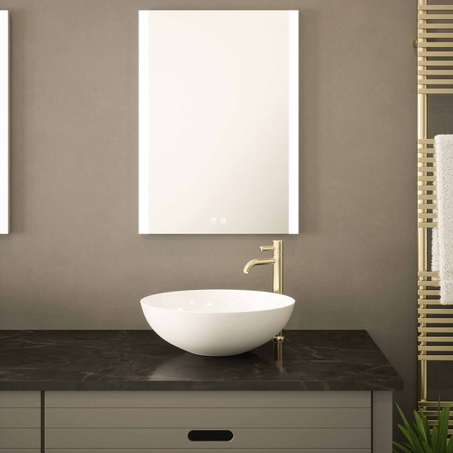 Buckingham Tunable LED Mirror with Bluetooth Speaker | Portrait | 2 Sizes | IP44