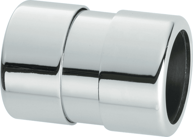 McAlpine Chrome Plated Brass Compression Straight Connector | 32mm, 1¼" & 1½" | 32G-CB / 35G-CB / 42G-CB