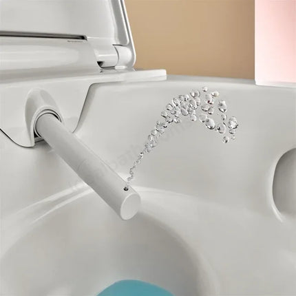 Geberit AquaClean Alba Shower Toilet - Wall-Hung White Rimless Bidet WC