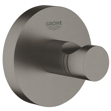 Grohe Essentials Robe Hook Brushed Hard Graphite