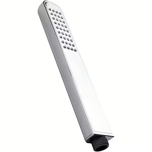Pencil Shower Head | Round or Rectangle | Single Spray | Fits ½" BSP Hoses