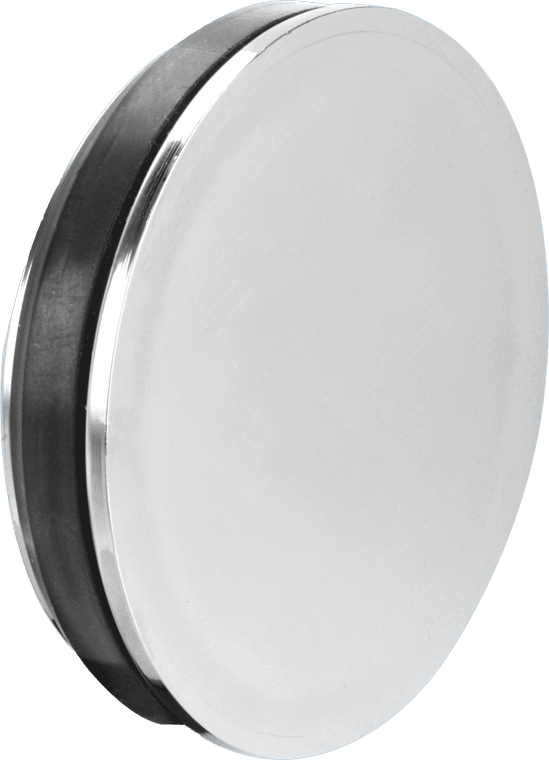 McAlpine Blanking Cap for Chrome Plated Brass Compression Tee | 40K-CB | For Use with 42E-CB