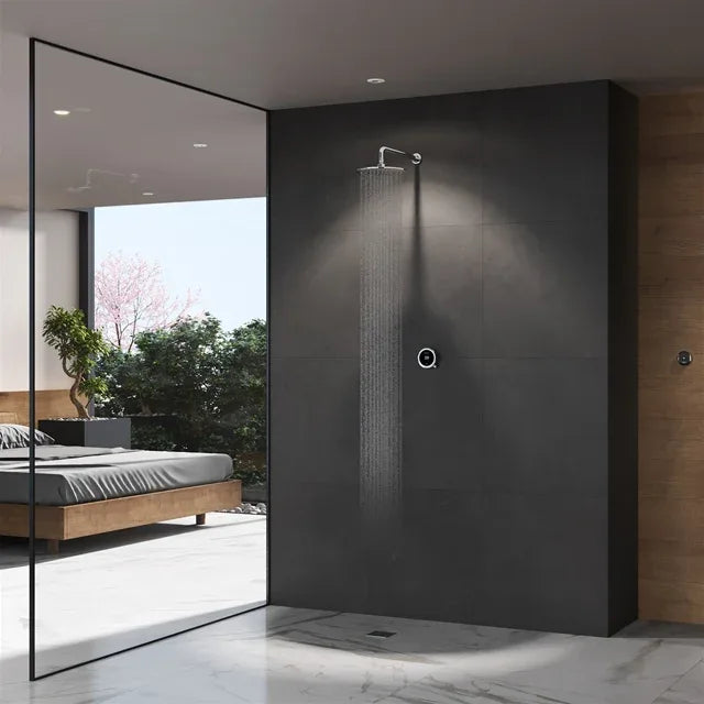 Quartz Touch Concealed With Fixed Wall Head High Pressure Combi