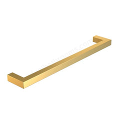Swan 168mm Furniture Handle - Brass, Black or Chrome | Glebe Collection Brass
