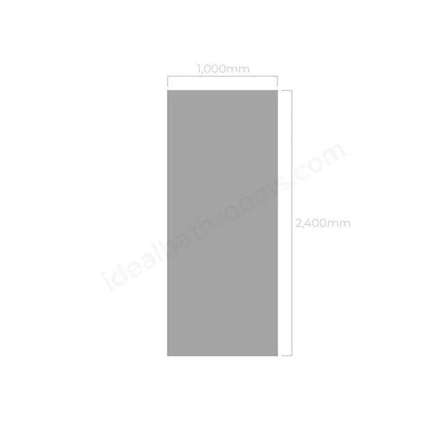 Neptune 1000mm x 2400mm Heavy Duty PVC Shower Panel - Pergamon Marble (2 Pack)