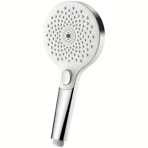 Euroshowers TurboJet Shower Handset | AeroTek Air-Infusion | 3 Spray Patterns | 2-Year Guarantee | Chrome