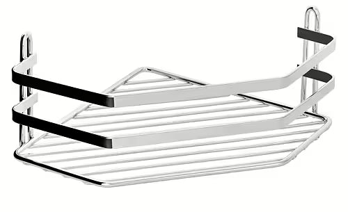 Euroshowers Chrome Wire Corner Shower Basket | Single, Double or Triple