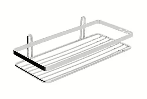 Euroshowers Chrome Wire Shower Basket | Rectangle | Single, Double or Triple | Stainless Steel
