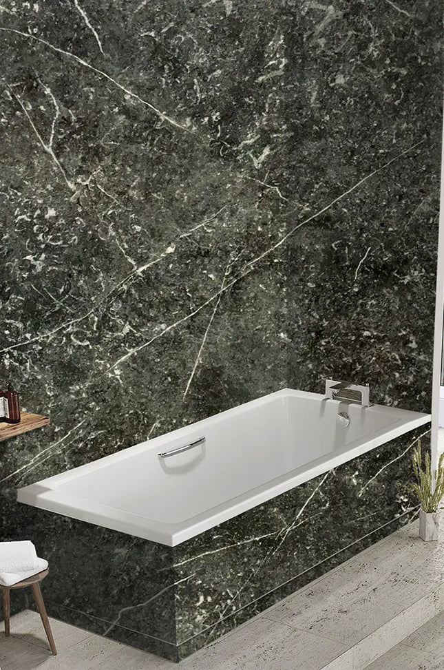 DuraPanel 5000 Series Black Marble Gloss Plywood Shower Wall Panel | 11mm