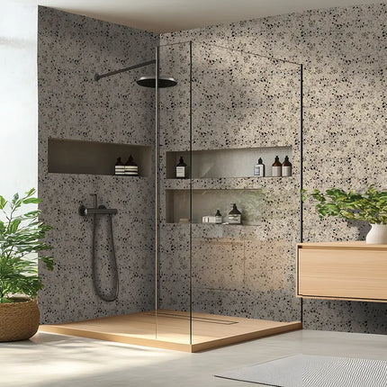 DuraPanel 5000 Terrazzo Textured Shower Wall Panel | T&G or Square Edge