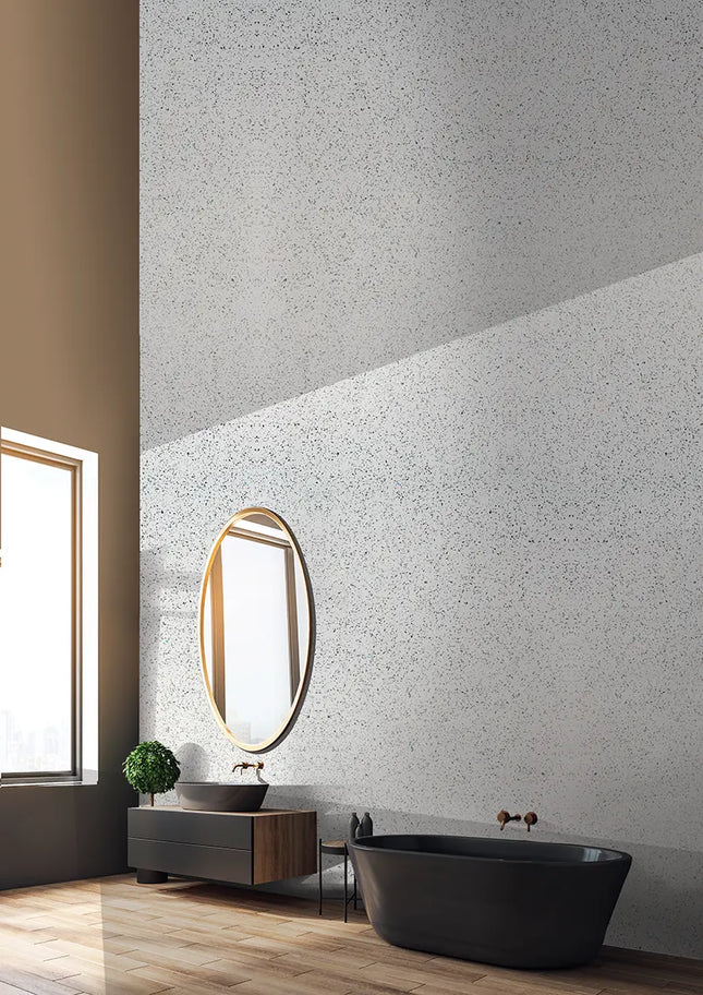 DuraPanel 5000 Series White Sparkle Gloss Plywood Shower Wall Panel | 11mm