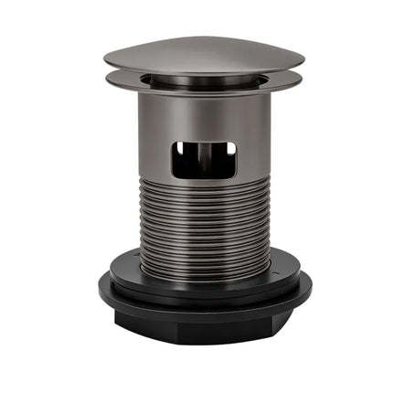 HiB Atlas Gunmetal Slotted Click-Clack Basin Waste | 1¼″