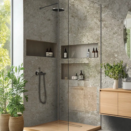 DuraPanel 5000 Series Travertine Matt Plywood Shower Wall Panel | 11mm