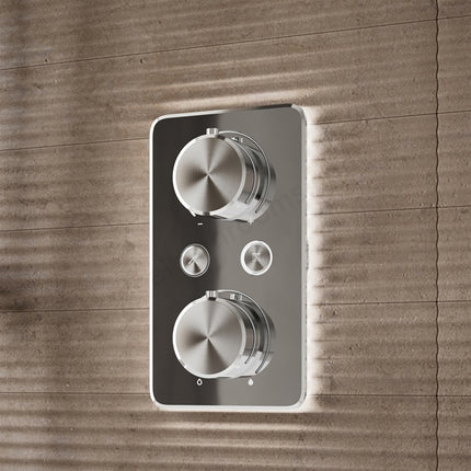 Aqualisa Xenia S1 Kit 3 Smart Digital Shower | Chrome | HP/Combi | 2 Outlet