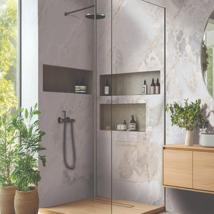 DuraPanel 5000 Series Onyx Gloss Plywood Shower Wall Panel | 11mm