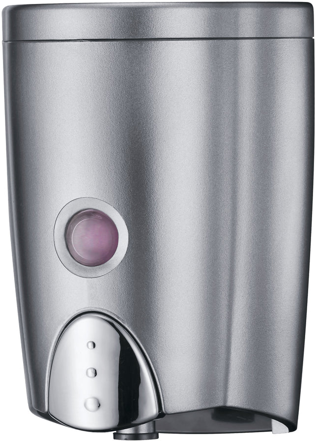 Euroshowers Large Gel Dispenser | 580ml | Grey, Silver or White | Wall Mounted