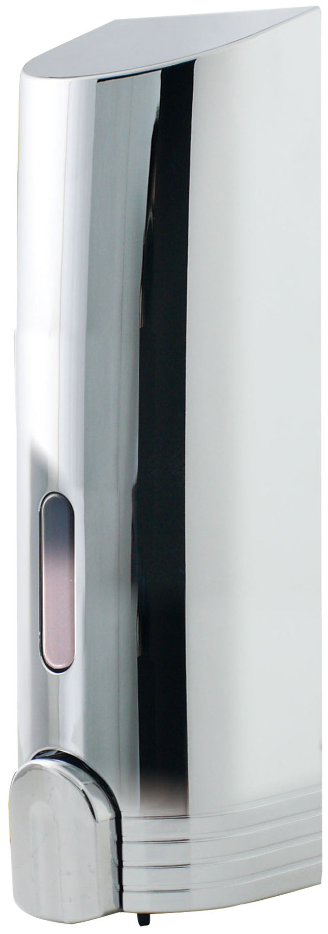 Euroshowers Tall Round Gel Dispenser | Single | Chrome or White | 380ml