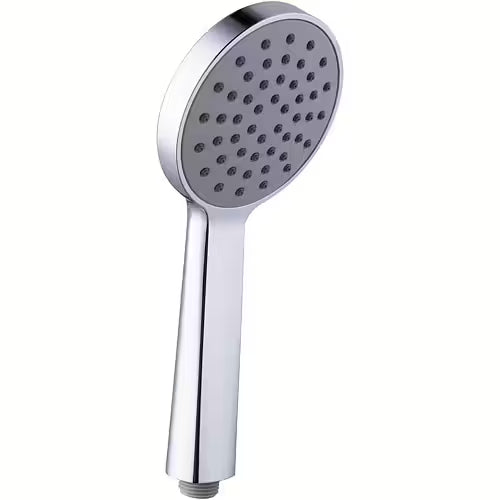 Euroshowers C Spray Shower Head | Single Spray | Rub Clean Jets | Chrome | ½" BSP
