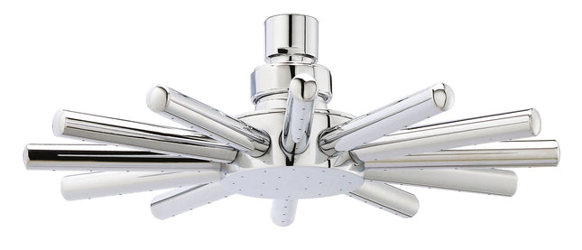 Hudson Reed Starburst Fixed Shower Head | 230mm Chrome Brass