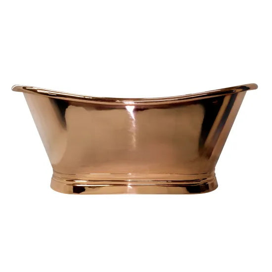 BC Designs Boat Bath 1700mm Freestanding | Copper Finish
