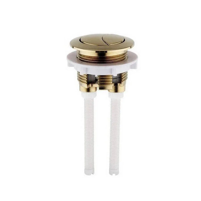 Series 600 Cistern Push Button Brushed Brass