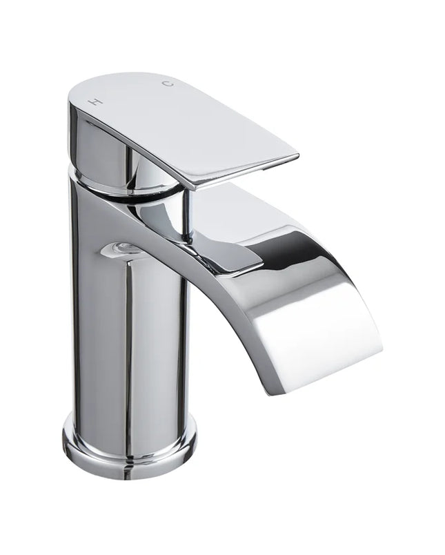 Bella Mono Basin Mixer with Click Waste | Chrome | Low Pressure Suitable
