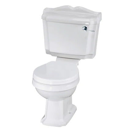 Nuie Legend Traditional Close Coupled Toilet | Cistern & Seat Included