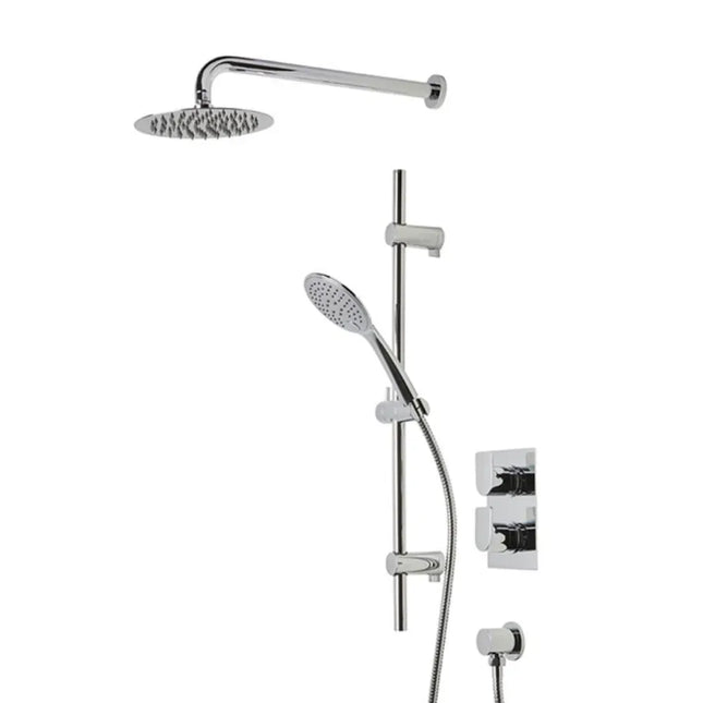 Roper Rhodes Crew Concealed Dual Function Thermostatic Shower System with 200mm Overhead & Handset