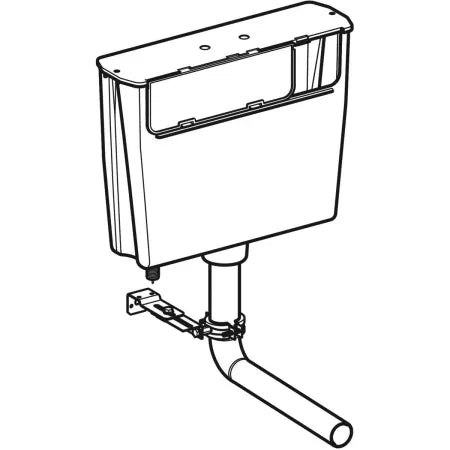 Geberit Low-Height Concealed Furniture Cistern - Pneumatic Flush | Geberit