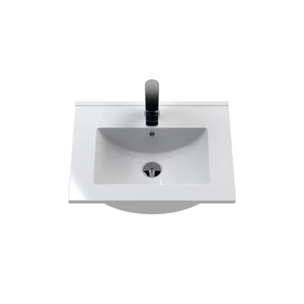 Hudson Reed Fluted Vanity Unit 510mm Floor Standing - Art Deco Style
