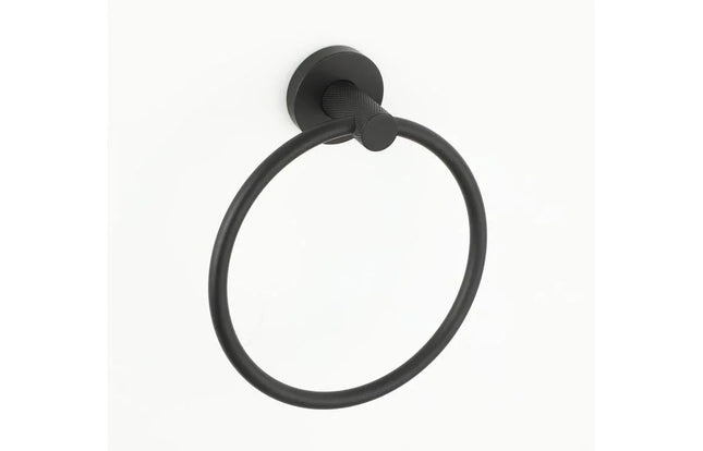 Asta Towel Ring Black