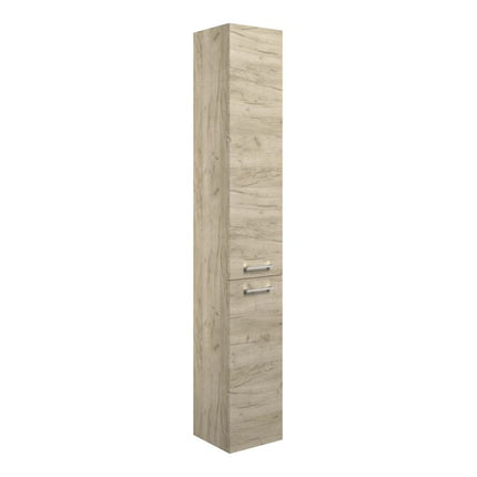 Venosa 350mm Floor Standing Tall Unit | 2 Door | 4 Shelves | 4 Finishes