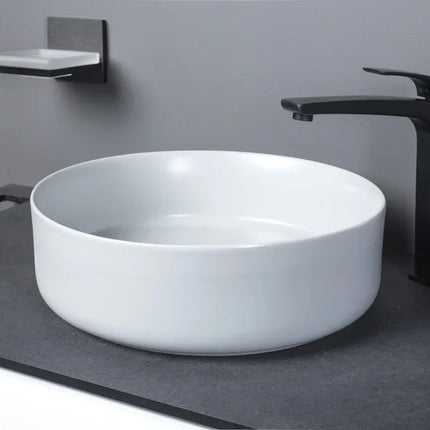Boujee 355mm Ceramic Round Washbowl - 4 Matt Finishes Available