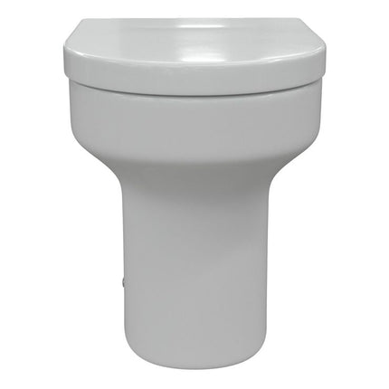 Tivoli Rimless Back-to-Wall WC & Soft-Close Seat | Standard or Comfort Height | Lifetime Guarantee