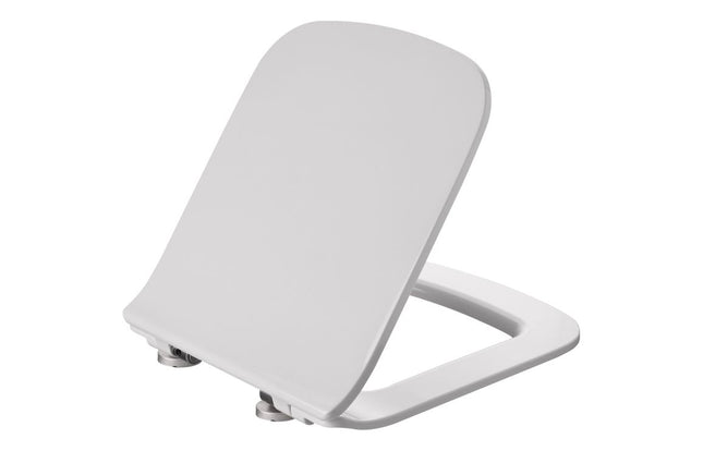 Cedarwood Slim Soft Close Toilet Seat | White | Top Fix | Lift-Off
