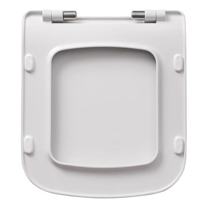 Cedarwood Slim Soft Close Toilet Seat | White | Top Fix | Lift-Off