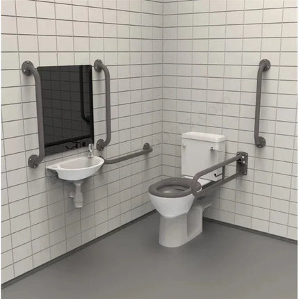 Rimless DoC M Toilet Pack With Coloured Rails