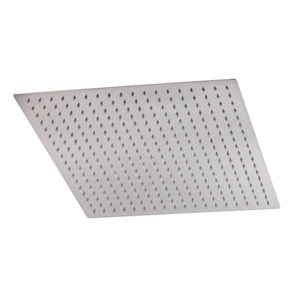 Hudson Reed 400mm Square Fixed Shower Head | Chrome | Head Only or With Arm