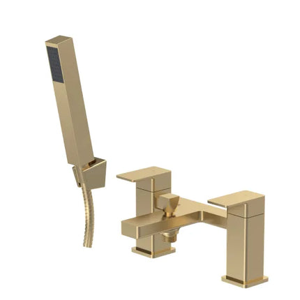 Marina Bath Shower Mixer by Aqua Elegance Brushed Brass