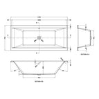 1700mm x 750mm