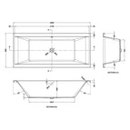 1800mm x 800mm