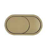 Tavistock Oval Pneumatic Dual Flush Button | 157mm | 4 Finishes