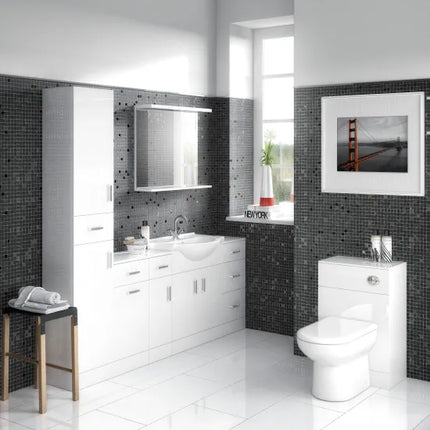 Nuie Mayford Floor-Standing WC Unit | 500mm or 600mm | Slimline or Standard
