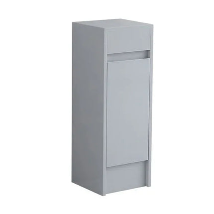 Melbourne 300mm Waterproof Storage Unit - 1 Door | Compact Bathroom Storage Light Grey