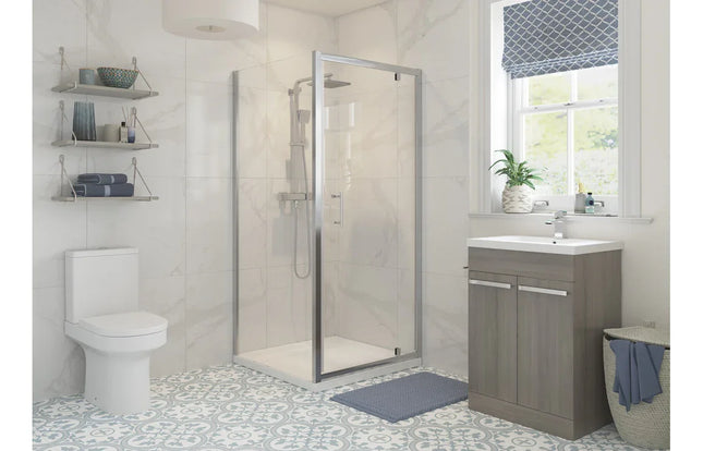 Classique Side Panel - 6mm Toughened Safety Glass for Bifold, Sliding, Pivot Doors